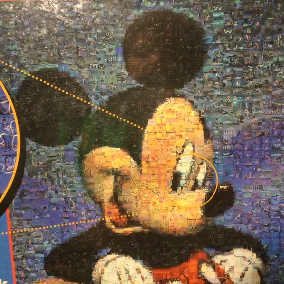 Vintage Disney Mickey Mouse Mosaic Puzzle - Picture 6 of 6